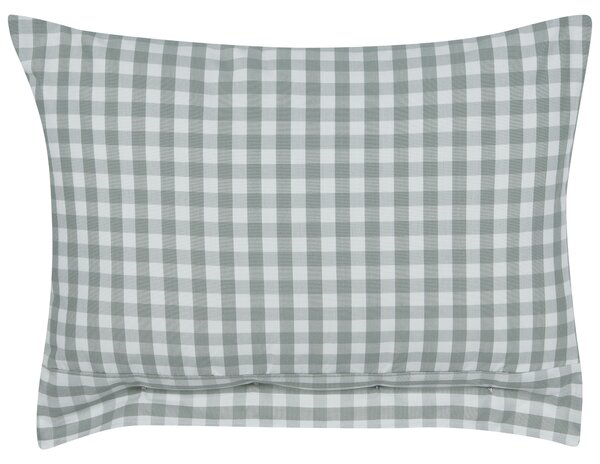 Dekorativní polštář TALYA 40 x 60 cm Mátová Kostkovaný vzor