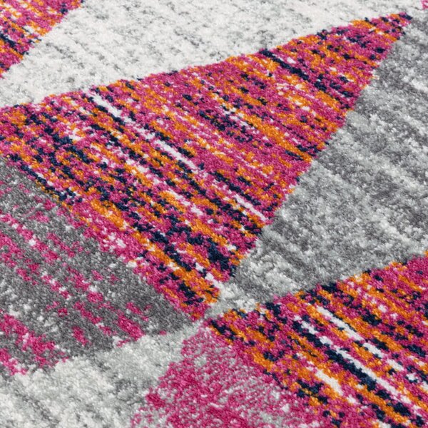 Tribeca Design Kusový koberec Jars Harlequin Pink Rozměry: 80x150 cm
