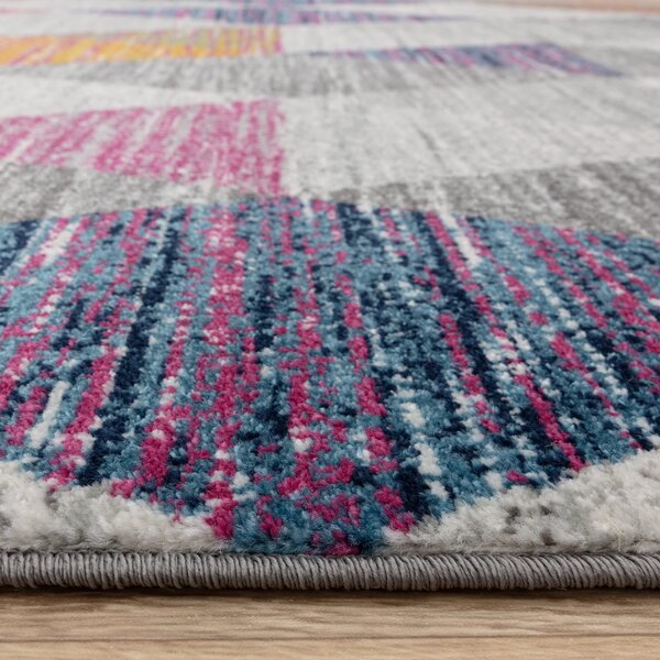 Tribeca Design Kusový koberec Jars Harlequin Pink Rozměry: 80x150 cm
