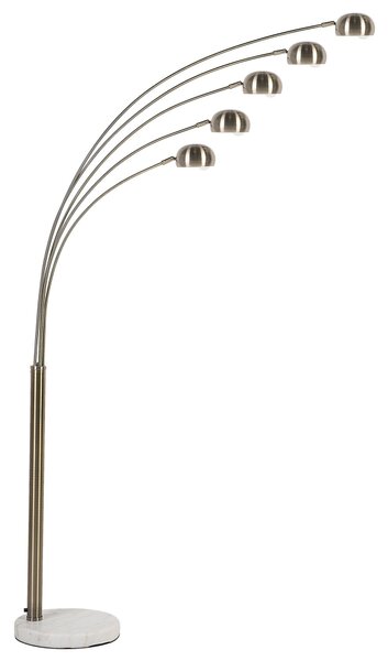 Stojací lampa FLINDERS Nastavitelná Kov Zlatá