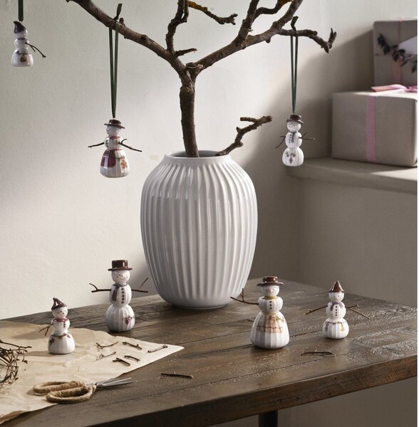 Porcelánová vánoční figurka (výška 11,5 cm) Hammershøi Snowman – Kähler Design