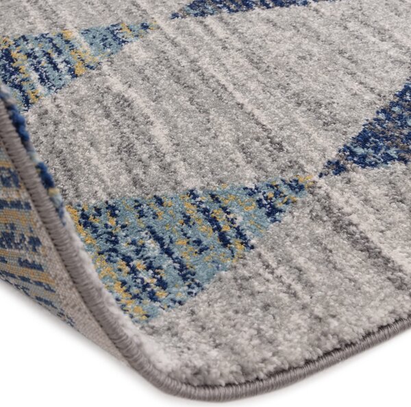 Tribeca Design Kusový koberec Jars Harlequin Blue Rozměry: 80x150 cm
