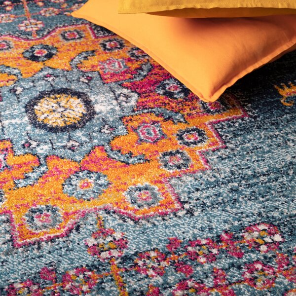 Tribeca Design Kusový koberec Jars Medaillon Bright Rozměry: 80x150 cm