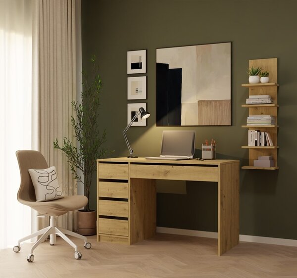 TP Living Nástěnný regál R5P 100 cm dub Artisan