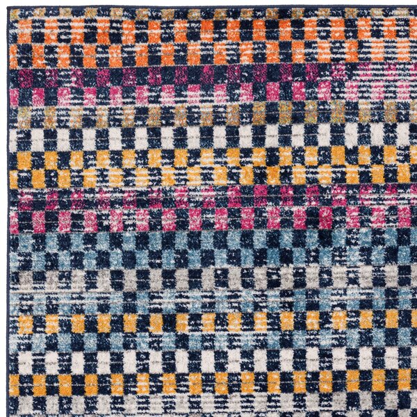 Tribeca Design Kusový koberec Jars Check Bright Rozměry: 80x150 cm