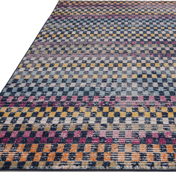 Tribeca Design Kusový koberec Jars Check Bright Rozměry: 80x150 cm