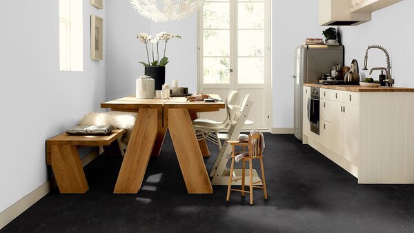 FORBO Marmoleum click Raven 333209 633209 Lamely 300 × 300 mm - 0.63 m2
