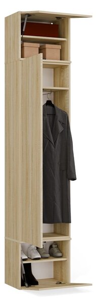 TP Living Předsíňová stěna Haga 1Sz1W 100 cm dub Sonoma