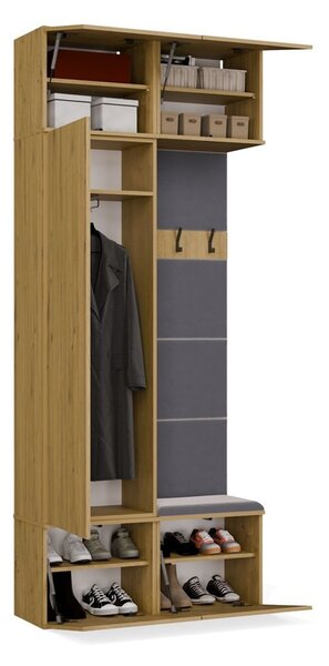 TP Living Předsíňová stěna Haga 1Sz1W 100 cm dub Artisan