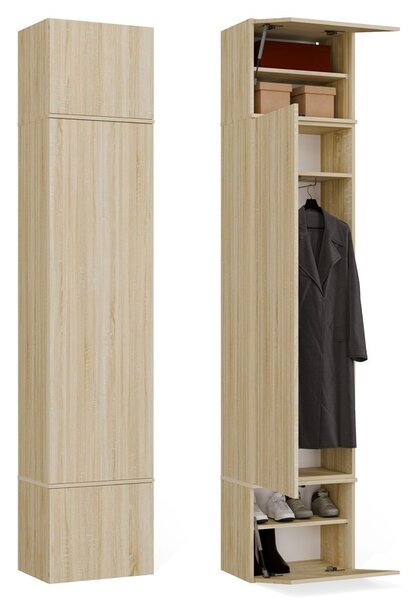 TP Living Předsíňová skříň Haga 1SZ 50 cm dub Sonoma