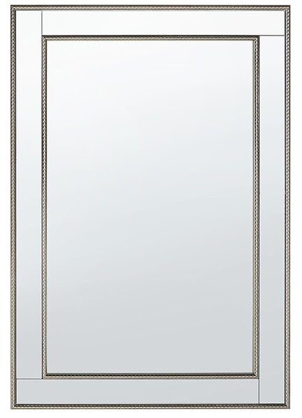 Zrcadlo FENIOUX 60 cm 90 cm Stříbrná