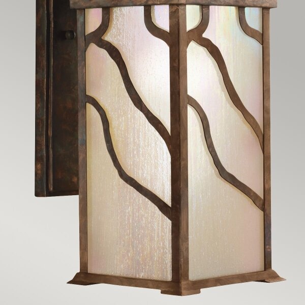 Quintiesse QN-MORRIS-L - Ven. nástě. lampa MORRIS L 1xE27/60W/230V IP44 bronzová