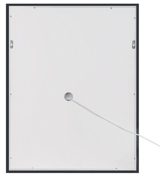 LED koupelnové zrcadlo MARTINET 60 cm 80 cm Stříbrná