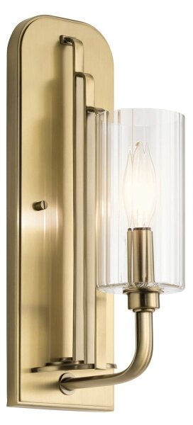 Quintiesse QN-KIMROSE1-BNB - Nástěnné svítidlo KIMROSE 1xE14/40W/230V zlatá