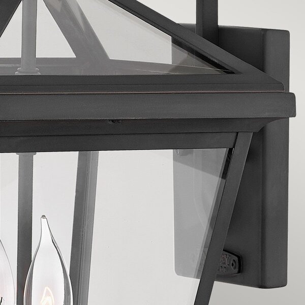Quintiesse QN-ALFORD-PLACE2-M-MB - Ven. nást. lampa ALFORD M 2xE14/40W/230V IP44