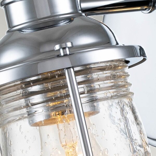 Quintiesse QN-ASHLANDBAY1-PC-BATH-Ven. ná. lampa ASHLAND BAY 1xE27/60W/230V IP44