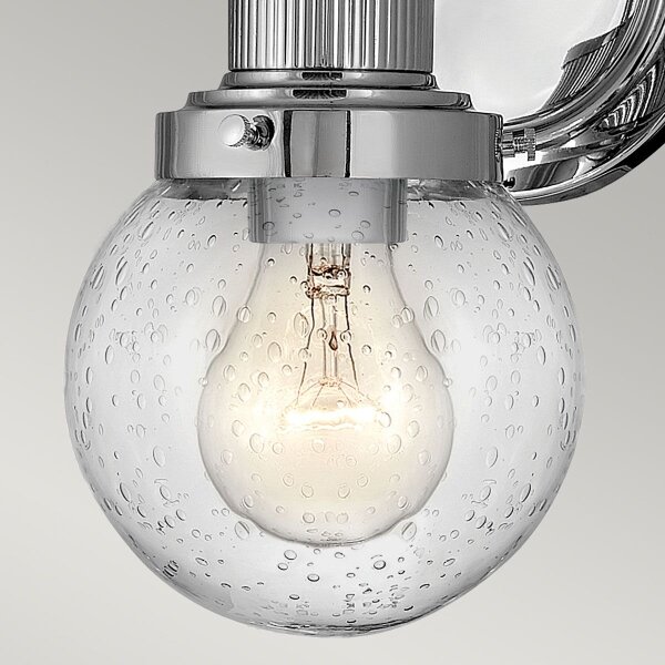 Quintiesse QN-POPPY1-PC-BATH-Koup. nás. svít. POPPY 1xE27/60W/230V IP44 l. chrom