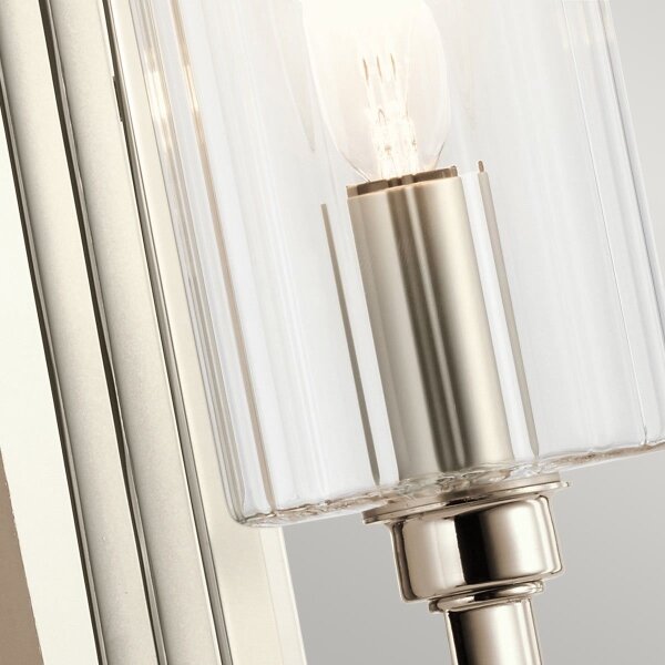 Quintiesse QN-KIMROSE1-PN -Nástěnné svítidlo KIMROSE 1xE14/40W/230V lesklý chrom