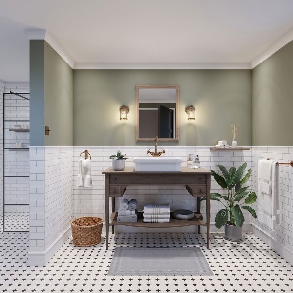 Quintiesse QN-ASHLANDBAY1-NBR-BATH-Ve. ná. lampa ASHLAND BAY 1xE27/60W/230V IP44