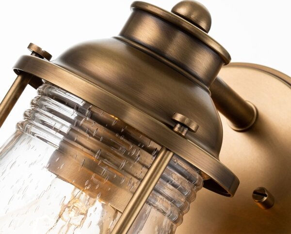 Quintiesse QN-ASHLANDBAY1-NBR-BATH-Ve. ná. lampa ASHLAND BAY 1xE27/60W/230V IP44