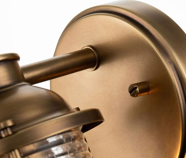 Quintiesse QN-ASHLANDBAY1-NBR-BATH-Ve. ná. lampa ASHLAND BAY 1xE27/60W/230V IP44