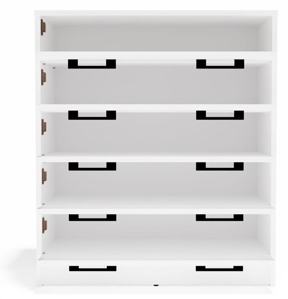 TP Living Botník Alex 74 cm bílý