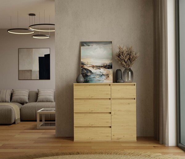TP Living Komoda Malwa 1D5S 100 cm dub Artisan