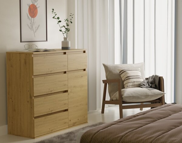 TP Living Komoda Malwa 1D5S 100 cm dub Artisan