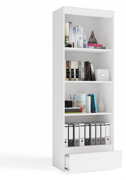 TP Living Kancelářský regál Palermo 65 cm bílý