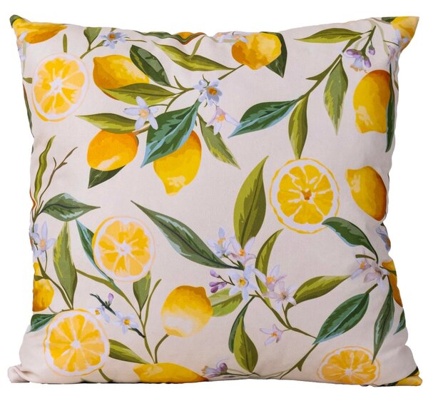 DEKORAČNÍ POVLAK NA POLŠTÁŘ LIMONE12 43X43 CM VZOROVANÝ