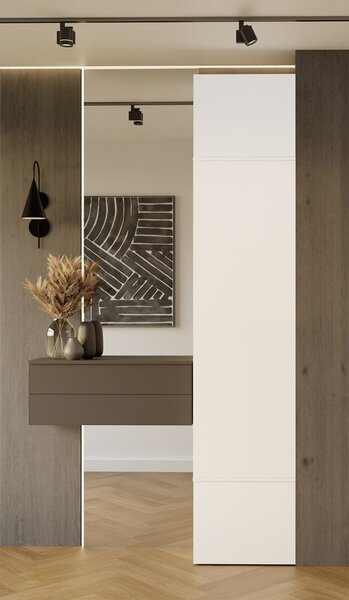 TP Living Předsíňová skříň Haga 1SZ 50 cm bílá