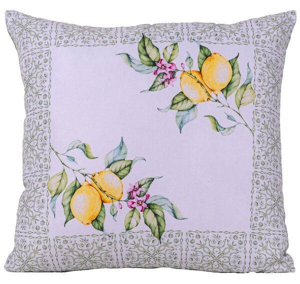 DEKORAČNÍ POVLAK NA POLŠTÁŘ LIMONE6 43X43 CM VZOROVANÝ