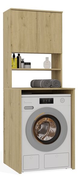 TP Living Koupelnová skříňka nad pračku Pola Multi dub Artisan