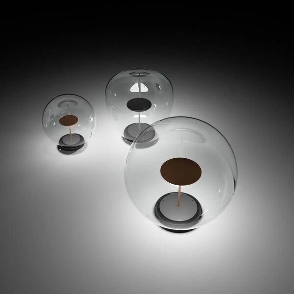 Linealight Venkovní LED stolní lampa Rolling Sky v.25 cm, IP65 Barva: Černá, Teplota světla: 3000K