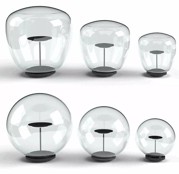 Linealight Venkovní LED stolní lampa Rolling Sky v.25 cm, IP65 Barva: Černá, Teplota světla: 3000K