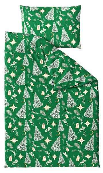 Povlečení z mikrovlákna GREEN CHRISTMAS zelené Rozměr povlečení: 70 x 90 cm | 140 x 200 cm