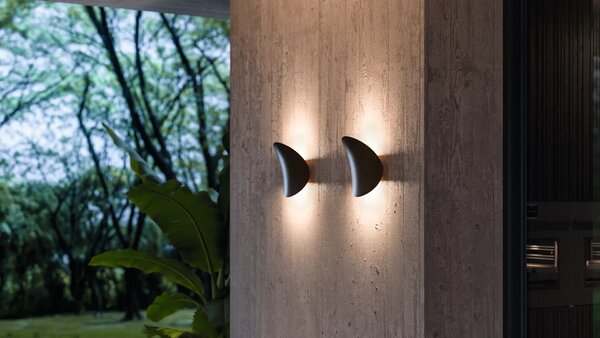 Linealight Nástěnné LED svítidlo ALBA, pr.26,7cm, 31W, IP20 Barva: Černá, Teplota světla: 3000K