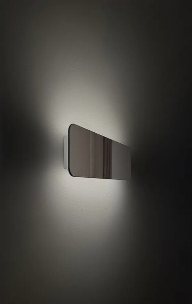Linealight Nástěnné LED svítidlo Gemini_W1, d.39cm, 28W, IP40 Barva: Černá, Teplota světla: 3000K
