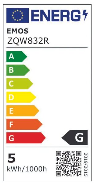 Smart LED žárovka stmívatelná GOSMART ZQW832R GU10, 4,8W, vícebarevná + RGB