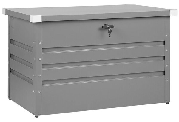 Úložný box CEBROSA 100 cm 62 cm Kov Šedá