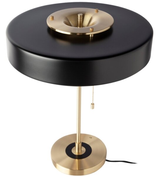 -25 % Dny MOMENTI– Černá kovová stolní lampa Angel Cerdá No. 8061