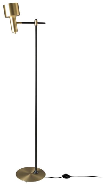 -25 % Dny MOMENTI– Zlatá kovová stojací lampa Angel Cerdá No. 8069, 164 cm