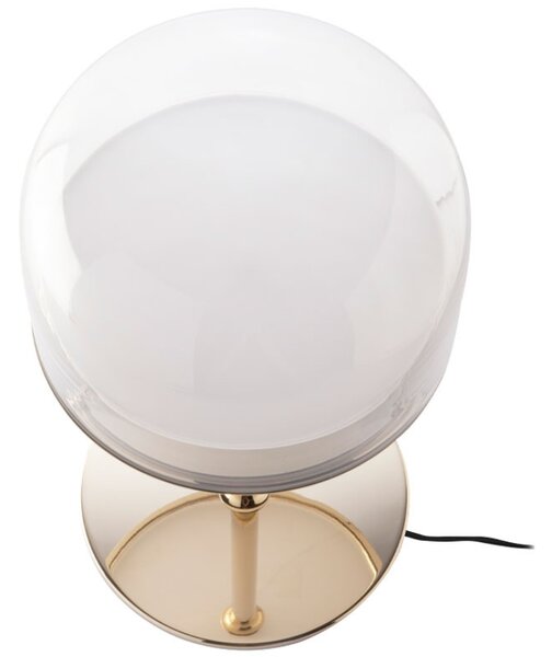 -25 % Dny MOMENTI– Zlatá skleněná stolní lampa Angel Cerdá No. 8066