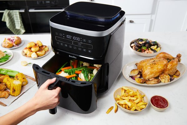 Horkovzdušná fritéza Breville HALO STEAM VDF133X, 7 l