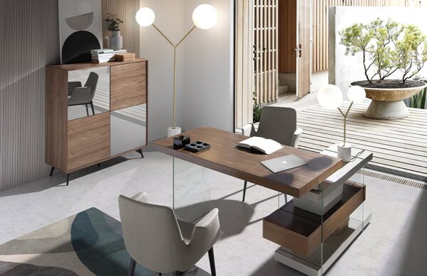 -25 % Dny MOMENTI– Bílá stolní lampa Angel Cerdá No. 8050
