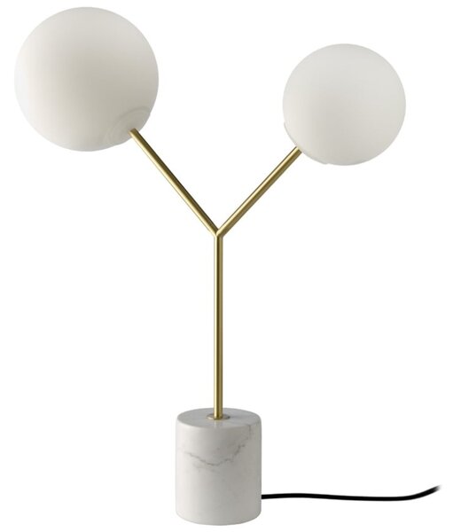 -25 % Dny MOMENTI– Bílá stolní lampa Angel Cerdá No. 8050