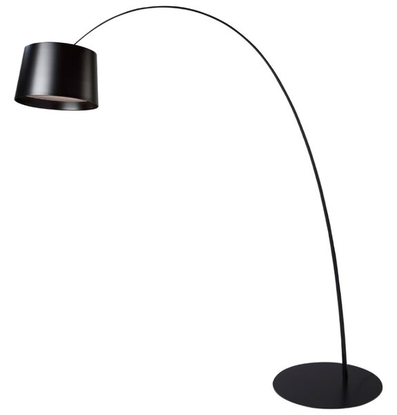 -25 % Dny MOMENTI– Černá kovová stojací lampa Angel Cerdá No. 8064, 214 cm