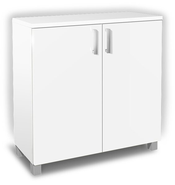 Koupelnová skříňka K1 barva skříňky: bílá 113, barva dvířek: bílá lamino