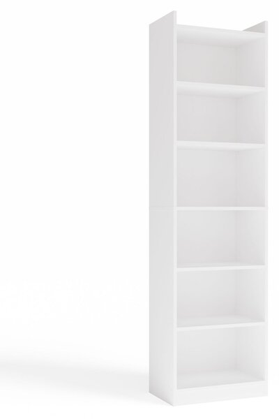 TP Living Kancelářský regál Rimini 50 cm bílý