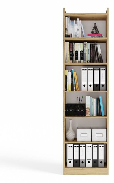TP Living Kancelářský regál Rimini 50 cm dub Artisan
